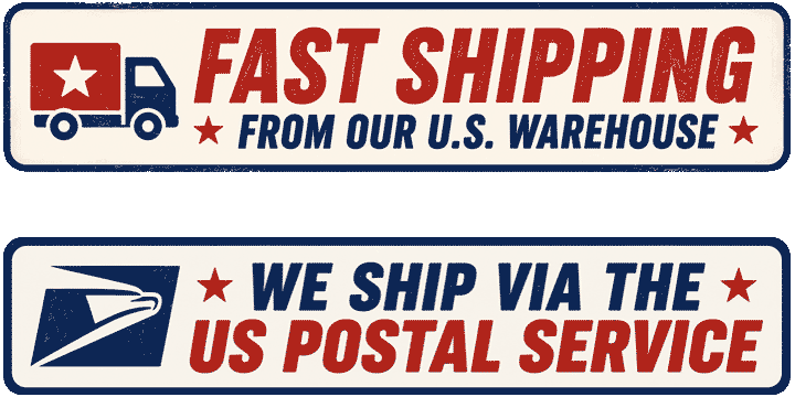 Fast shipping from our US Warehouse