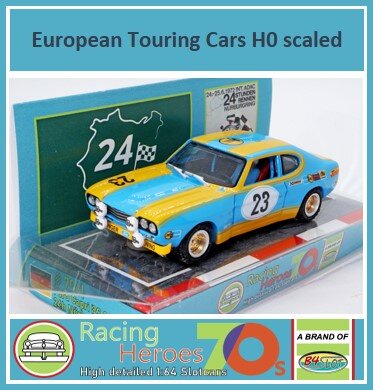 RACING HEROAS '70 Slotcars