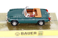 MGB Roadster british racing green with Grace K