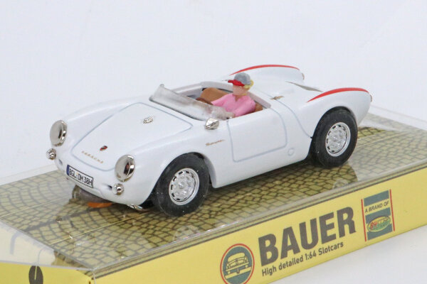 Porsche 550 Spyder white red