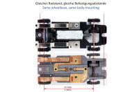 B4Slot UltraLow Chassis UL2-L H0 scale long BULK