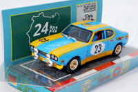 Ford Capri RS2600 24h Nürburgring 1972 blue-yellow no23