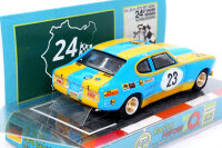 Ford Capri RS2600 24h Nürburgring 1972 blue-yellow no23