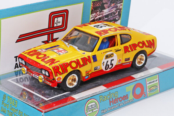Ford Capri RS2600 Tour de France 1972 yellow-red no32, limited to 100pcs