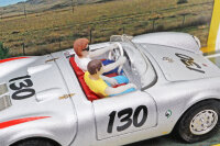 Porsche 550 Spyder silver JD + RW little bastard