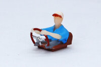 3D printed driver figure type A, hand painted