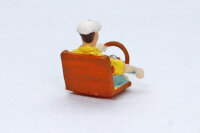 3D printed driver figure with a beret type B, hand painted